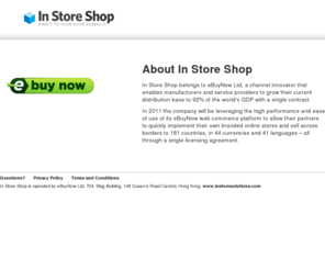 instoreshop.com: In Store Shop | Direct to your door globally
