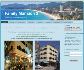 patongfamily.com: Patong Family Mansion
hotel located 300 meter from the beach