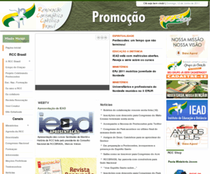 rcc.org.br: Portal Oficial da RCC Brasil - Renovação Carismática Católica do Brasil.
O Portal oficial da RCC - Renovação Carismática Católica do Brasil - tem como missão propagar a cultura de Pentecostes, através da vivência do Batismo no Espírito Santo. Aqui você encontra testemunhos, formação, notícias, campanhas, projetos e eventos.