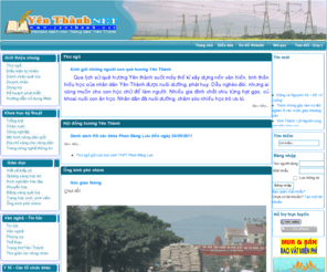 yenthanh.net: Trang tin Yên Thành - Trang nhất
Joomla - the dynamic portal engine and content management system