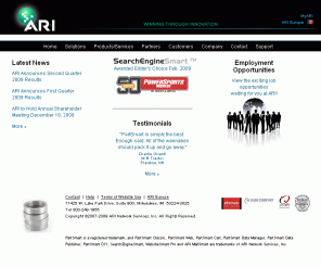arinet.com: 
	ARI - Winning Through Innovation

