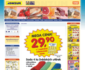 konzumuo.cz: KONZUM, obchodní družstvo
Doplňte popis webu