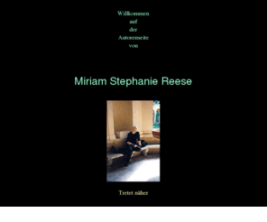 miriam-stephanie-reese.com: Miriam Stephanie Reese
Webseite von Miriam Stephanie Reese