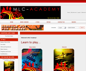 mlc-academy.com: MLC Academy - Welcome to MLC Academy!
Bass, Drum, Guitar & Piano lessonsgiven in the city centre of Nottingham** All music lessons given in a relaxed atmosphere and in a professional e