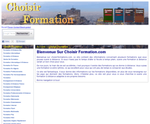 choisir-formation.com: Choisir Formation - Choisir Formation.com
Choisir formation
