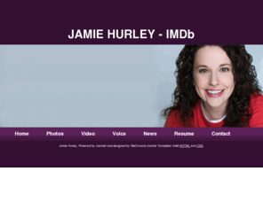 jamie-hurley.com: Jamie Hurley
Jamie Hurley - Voice, Video, Photos, Resume, News, and Contact Information