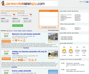 janesvillehotelspy.com: Cheap Janesville Hotels - Hotel Deals in Janesville, Wisconsin | JanesvilleHotelspy
Find cheap hotels in the Janesville, Wisconsin area. View photos, read reviews, and get all of the information you need to pick the right hotel for your stay in the Janesville area.