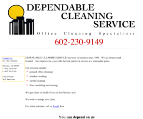 phxofficecleaning.com: Dependable Cleaning Services: Office Cleaning in Phoenix, Arizona
Small Business Office Cleaning. Let us clean up after you