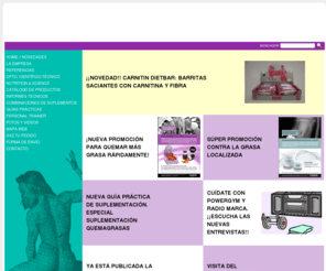 powerjin.net: Suplementos para fitness, musculacion y nutricion deportiva. Powergym creatina proteinas y ejercicios
Especialistas en nutrición deportiva. Suplementos energéticos para actividades de fitness, musculación, adelgazamiento y para el aumento de masa muscular y resistencia: creatina, potenciadores hormonales, aminoácidos...
