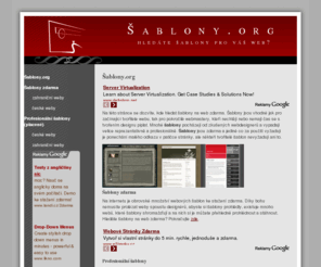 sablony.org: Šablony na web zdarma
Šablony.org - rozcestník webových šablon