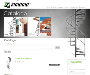scaleagiorno.com: Scale - Catalogo - Zichichi
progettazione e realizzazione di scale civili ed industriali fornitura di finestre per tetti, produzione scale a chicciola