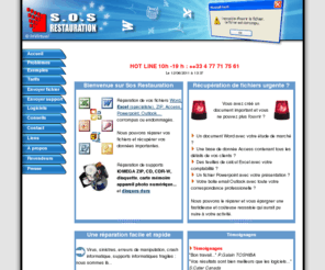 sosrestauration.com: Récupération et réparation fichier corrompu ou endommagé Excel Word Powerpoint ZIP et supports réparation disque dur, disquette, cd, carte mémoire
Service de réparation vos fichiers endommagés ou corrompus pour EXCEl WORD ZIP etc... Estimation gratuite