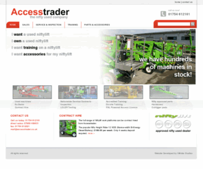 accesstrader.co.uk: Accesstrader - the nifty used company
Access trader the nifty lift company