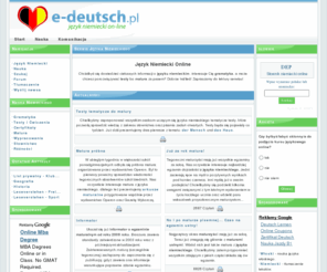 e-deutsch.pl: Język Niemiecki Online
Język niemiecki, nauka online. Wszystko o języku niemieckim, prosto i przyjemnie! Tutaj nauczysz się mówić po niemiecku, zapraszamy! ;-)
