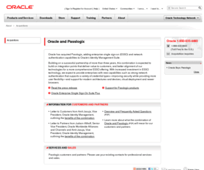passlogix.com: Oracle | Hardware and Software, Engineered to Work Together
Oracle is the world's most complete, open, and integrated business software and hardware systems company.