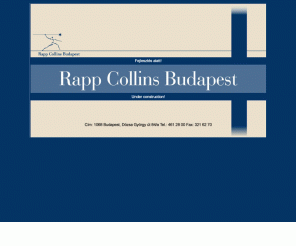 rappcollins.hu: Rapp Collins Budapest - Under Constuction
