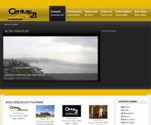 century21kordon.com: Century21 Kordon
Century21 Kordon - Alsancak İzmir - Tel: 0232 421 94 00