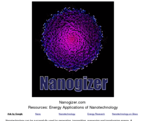 nanogizer.com: Resources: Energy Applications of Nanotechnology
