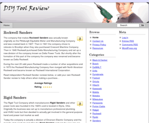 diytoolreview.com: Don't Get DIY Tools Until You've Read This!
DIY Tool Reviews - Customer Reviews, Complaints, Comments. Read the latest independent DIY Tool reviews here...