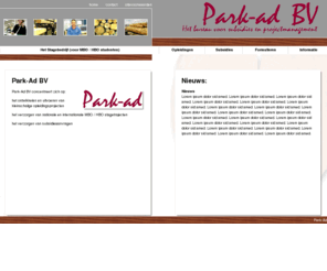 park-ad.com: Park-Ad - Homepage
Park-Ad BV