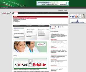 pharmazeutische-berufe.de: www.kliniken.de Startseite, Kliniken, Krankenhäuser, Altenheime, Altenwohnheime, Seniorenheime, Betreutes Wohnen, Schönheitskliniken, Rehakliniken, Rehabilitationskliniken, Mutter Kind Kuren
