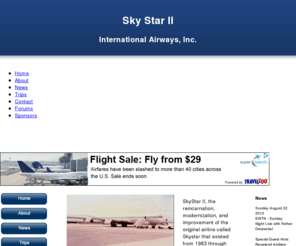 skystarll.com: Skystar II - International Airways, Inc.
Skystar II provides religious tours and flights