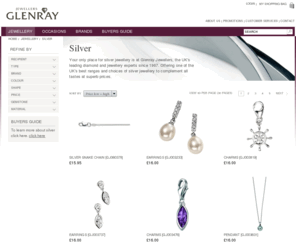 thesilverplace.com: Silver Jewellery, Necklaces, Pendants, Rings, Earrings, Charm Bracelets, Glenray Jewellers | Glenray Jewellery
An Elegant collection of Silver Jewellery, Silver Necklaces, Mens Silver Rings, Womens Silver Rings, Silver Earrings, Silver Bracelets & Silver Charm Bracelets.