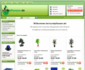 xn--knstlichepflanzen-22b.net: kunstpflanzen.de mit Qualität und Service
