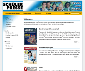 xn--schler-presse-yob.com: SCHÜLER-PRESSE - Schüler lesen billiger: Schülerabo, Schülerabos - Home
SCHÜLER-PRESSE - Schüler lesen billiger: Schülerabo, Schülerabos - Home