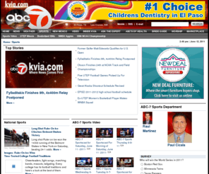 borderlandblitz.com: KVIA.com | El Paso, Las Cruces Sports, UTEP Miners, NMSU Aggies, Local High School Sports, Borderland Blitz, War of the Week
Visit KVIA.com for the latest sports news in El Paso, TX and Las Cruces, NM. Updated sports scores and news for the UTEP Miners, NMSU Aggies and local High School Sports at ABC TV's local affiliate in El Paso, Texas, KVIA-TV - KVIA.com and ABC-7 Where News Comes First.