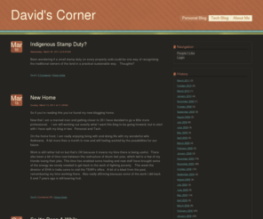 davidaitken.net: David's Corner - Personal
David Aitken Blog