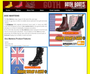 goth-boots.info: Doc Martens
Buy Doc Martens, Dr Martens,boots