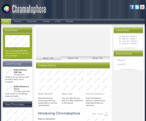 karenboylan.com: Introducing Chromatophore
Joomla! - the dynamic portal engine and content management system