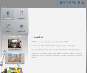 bonamsl.com: Bonam - Bonaire anclajes y micropilotes, S.L.
