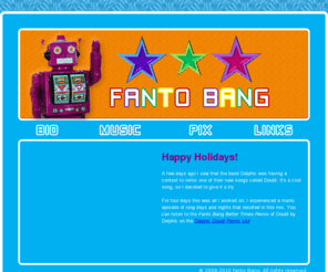 fantobang.net: Fanto Bang
Electronic music from Fanto Bang. Fanto Bang in your ear!