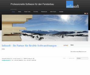 infissoft.com: Infissoft - Ihr Partner für flexible Softwarelösungen
Infissoft, Software, Fensterbau, Fensterproduktion