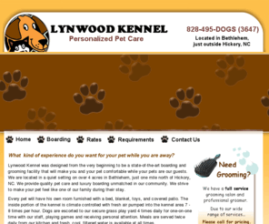 lynwoodkennels.com: Kennels Hickory NC - Dog Boarding - Pet Resort -  Lynwood Kennel in Hickory NC
Lynwood Kennel in Hickory NC offers high quality boarding and grooming at their state-of-the-art facility.