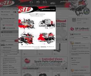 sipscootershop.org: SIP Scootershop: performance & style für Motorroller, Maxiscooter, Scooter
        und klassische Vespas - Zubehör, Tuning und Ersatzteile
SIP Scootershop is the leading mailorder and online shop for scooter parts. Accessoire, spare parts and tuning for classic Vespa and modern automatic scooters.