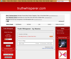truthwhisperer.com: Truth Whisperer
Truth Whisperer
