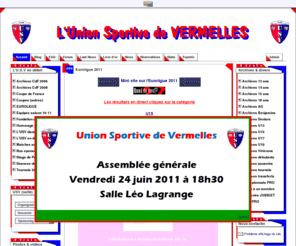 usvermelles.net: usvermelles
Site du club de football de l'Union Sportive de VERMELLES (62): résultats, informations, photos, tchat, forum ...