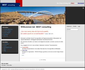 best-consulting.biz: Herzlich Willkommen
BEST consulting! - dynamische Unternehmensberatung mit sozialer Kompetenz