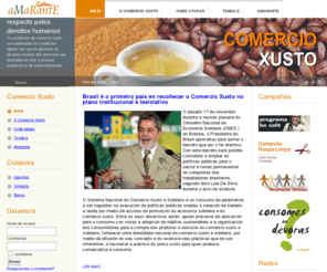 comercioxusto.com: Comercio Xusto - Inicio
A web sobre Comercio Xusto en Galicia