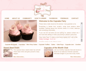 cupcakefairy.ca: Cupcake Fairy - Ottawa Cupcakes
The Cupcake Fairy is located in Ottawa and provides the most delicious, moist and memorable ottawa cupcakes.  All our cupcakes and cakes are made from scratch and baked to order what ever the occasion. You tell us what you want and we will endevor to make all those ottawa tummys wishes come true! We know what cupcakes Ottawa wants.