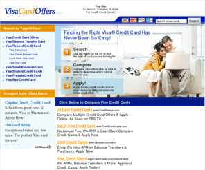 visacardoffers.com: Visa Card Offers
Visa card offers provides visa card offers for visa reward credit card visa cash back card and visa cards with rewards.