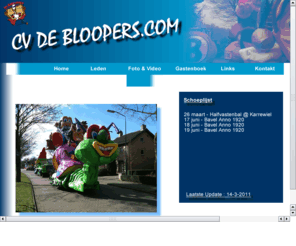 cvdebloopers.com: Carnavals vereniging Cv de Bloopers - Bavel
Alles over carnavalsvereniging de Bloopers uit Bavel