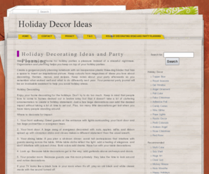 holidaydecorideas.com: Holiday Decor Ideas
