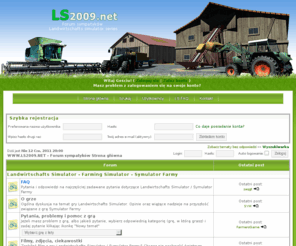 ls2009.net: Symulator Farmy - Landwirtschafts Simulator 2011
Wszystko na temat Landwirtschafts Simulator - Symulator Farmy. Dostęp do najlepszych dodatków, błyskawicznej pomocy i najnowszych informacji.