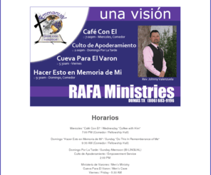 rafaministries.org: Home
RAFA Ministries Dumas Texas