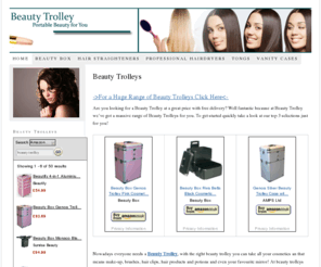 beauty-trolley.com: Beauty Trolley — Beauty Trolleys Just For You!
Beauty Trolleys for you  at great prices with free delivery on many items and massive stock. The best range of beauty trolleys anywhere.