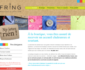 boutiquefring.com: FRING Boutique & création .:. Ne jetez rien!
